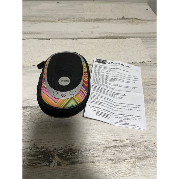 HMDX GO portable audio speaker - Picture 1 of 4